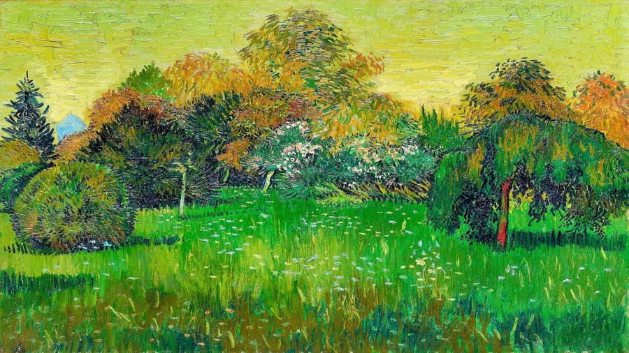 Vincent van Gogh, The Poet s Garden