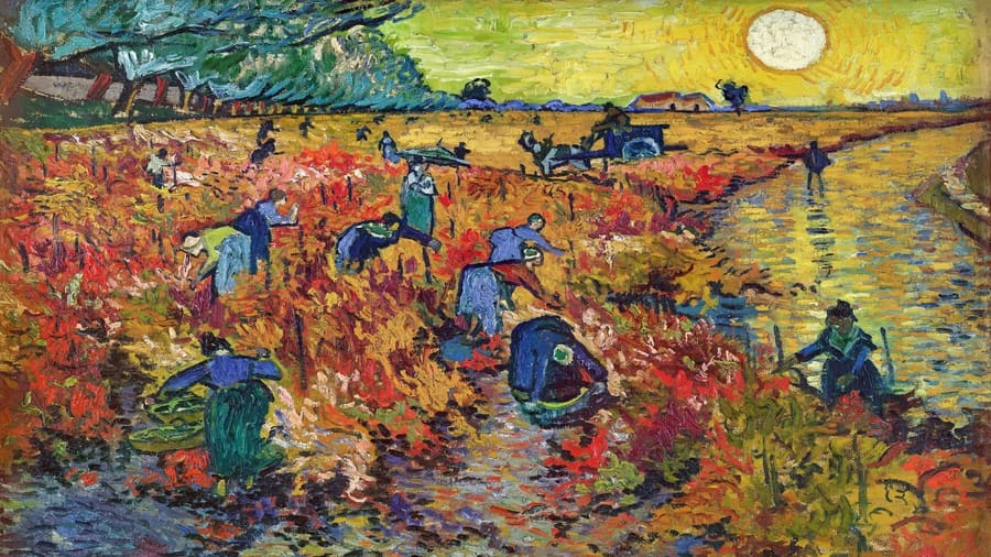 Vincent van Gogh, The Red Vineyard at Arles