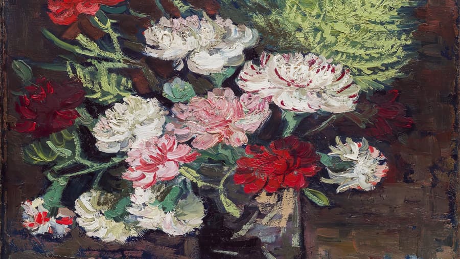 Vincent van Gogh, Vase with Carnations