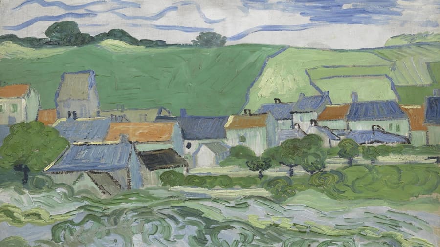 Vincent van Gogh, View of Auvers