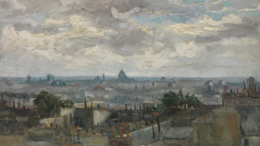Vincent van Gogh, View of Paris