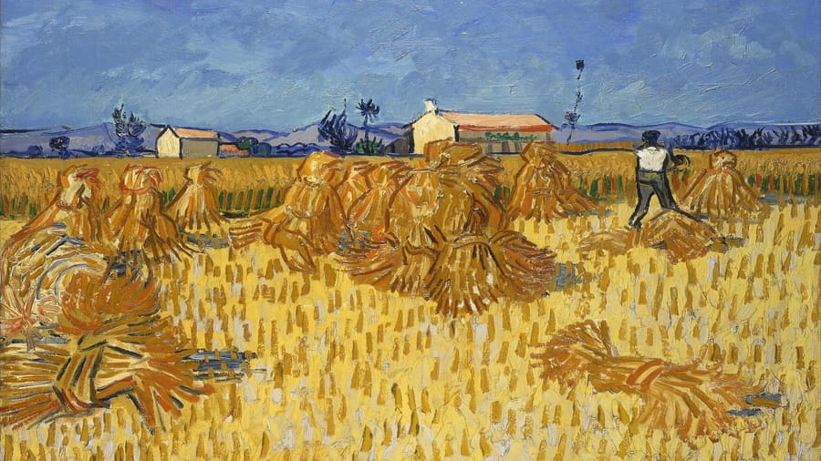 Vincent van Gogh, Wheat Harvest in Provence