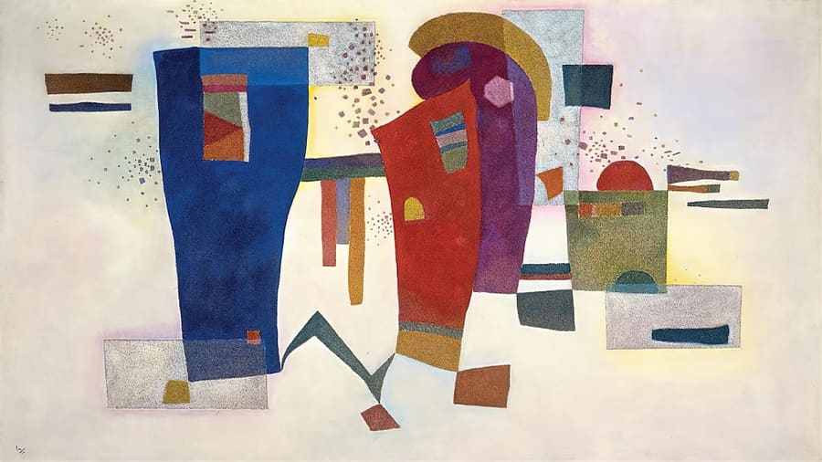 Wassily Kandinsky, Accompanied Contrast