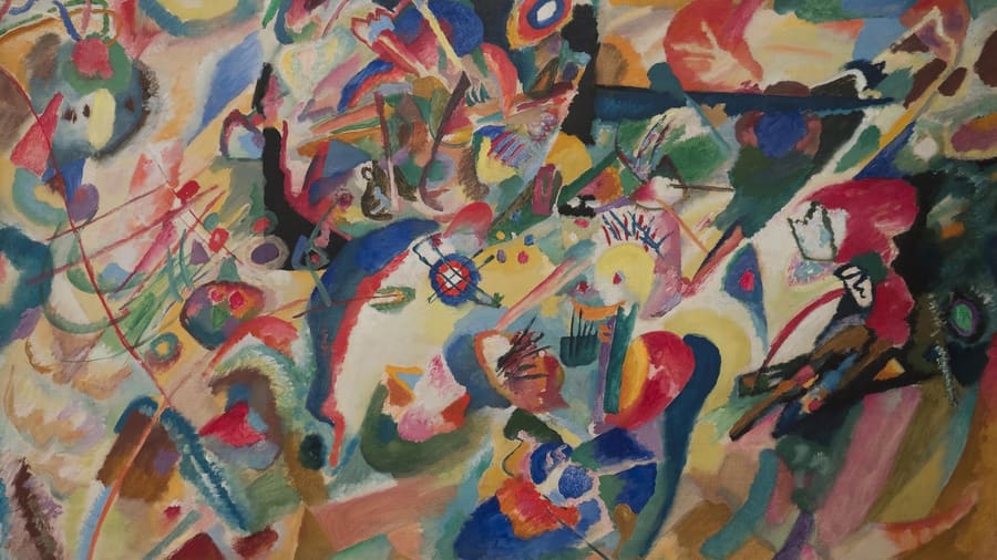 Wassily Kandinsky, Sketch 3 for Composition VII