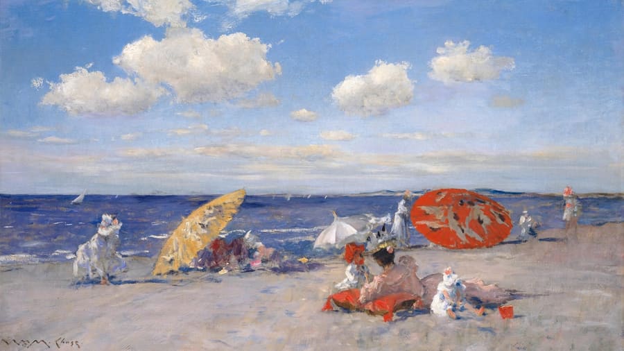 William Merritt Chase, At the Seaside