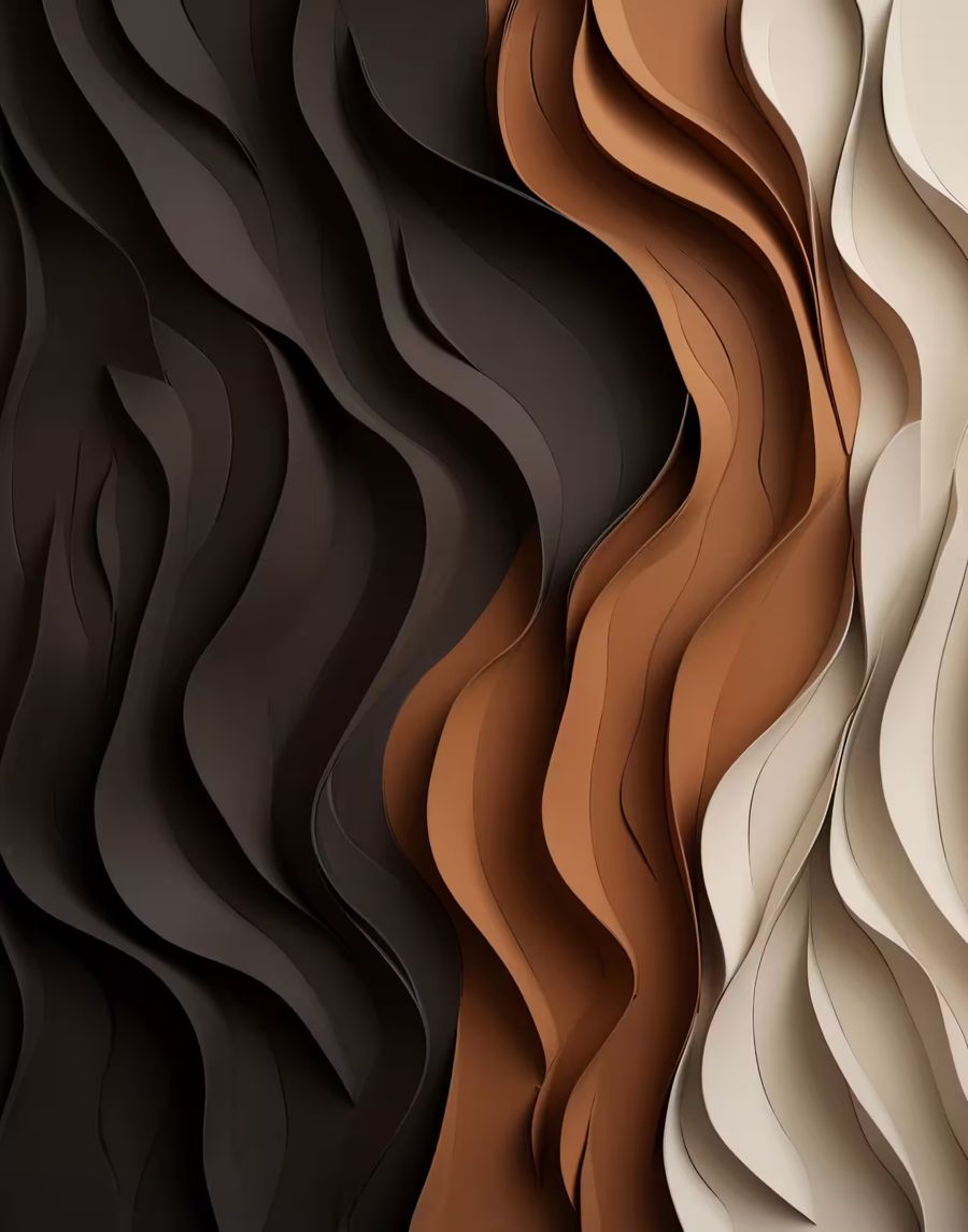 , Abstract 3D Texture Minimalist Boho