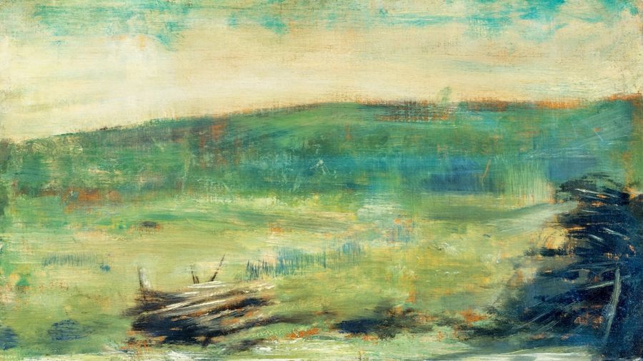 , Abstract Green Landscape