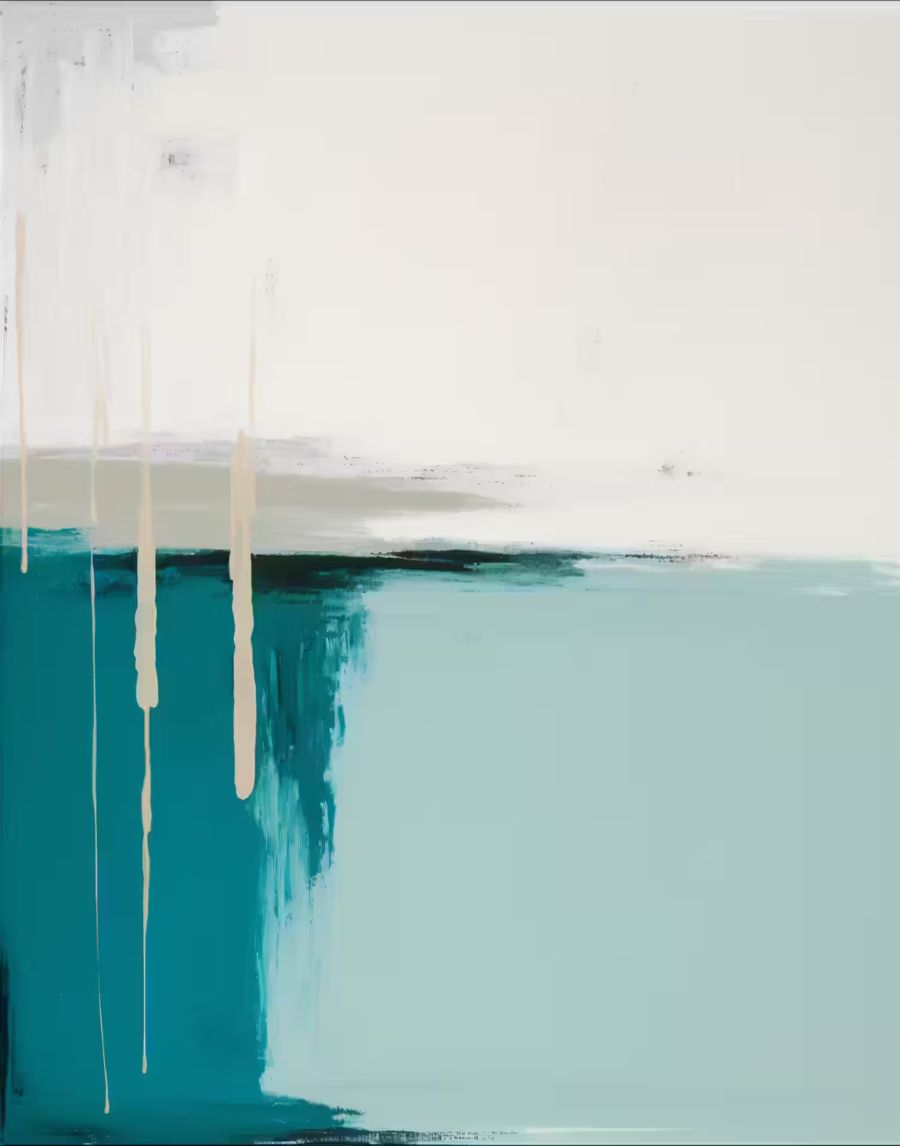 , Abstract Minimalist Colorful Modern