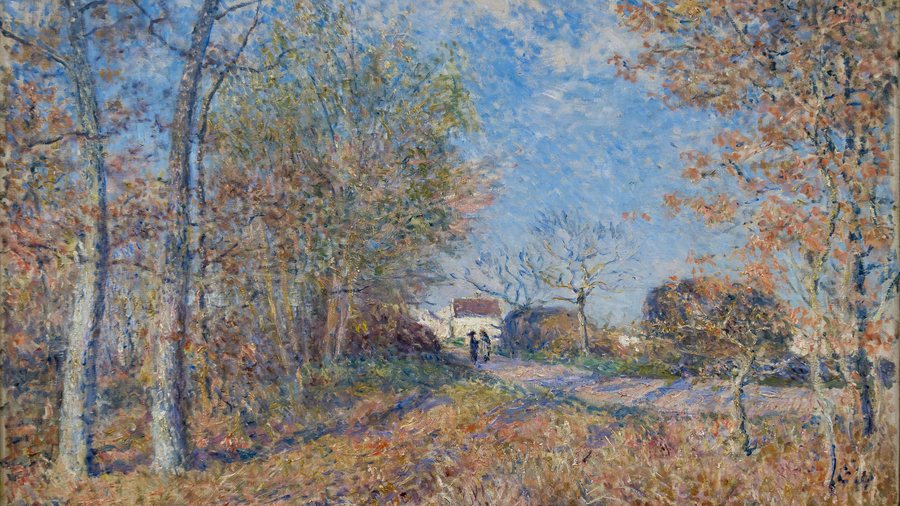 Alfre Sisley, A Corner of the Woods at Sablons
