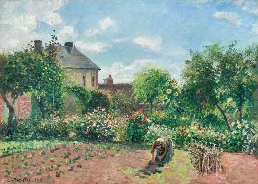 Gardens, Artist's Garden Impressionist Decor
