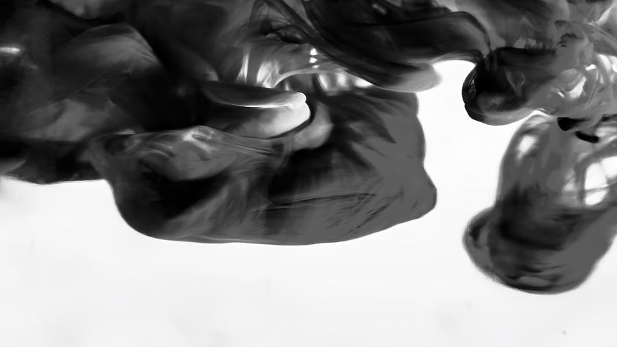 , Black Abstract Smoke