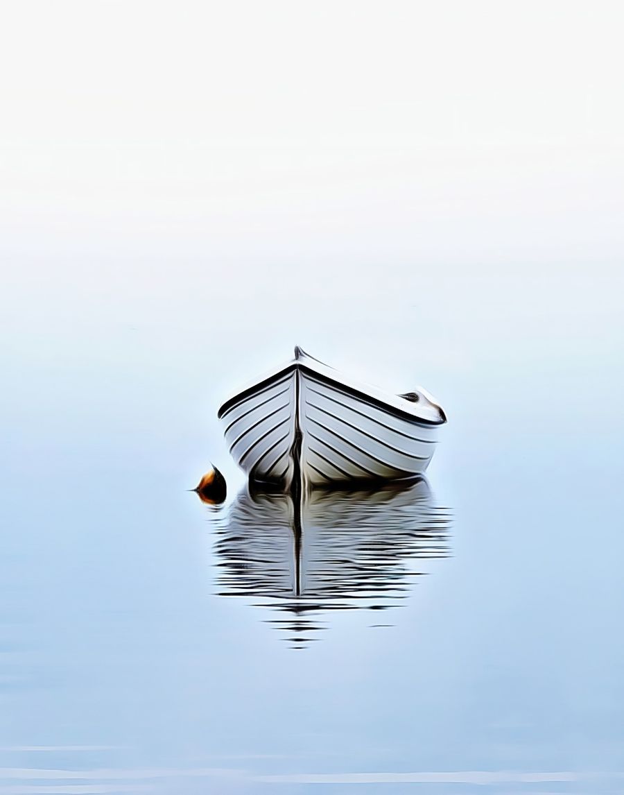 , Boat Sea Nautical Decor Vertical
