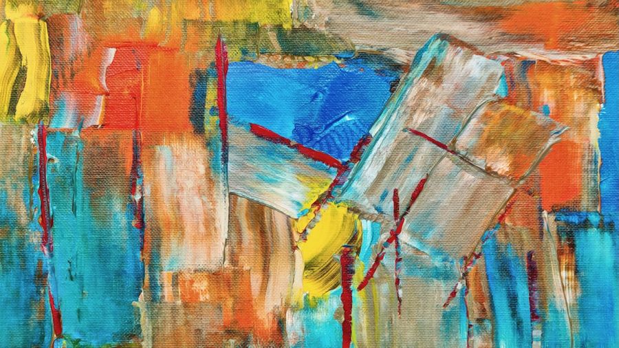 , Bold Abstract Painting