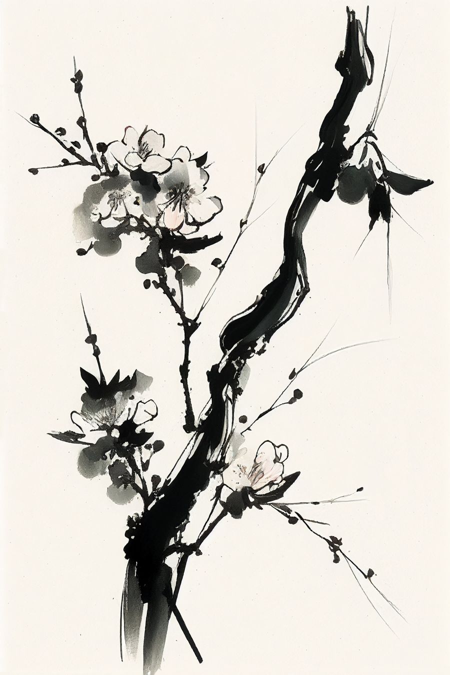 Flowers, Cherry Blossom 2 Tree Branch