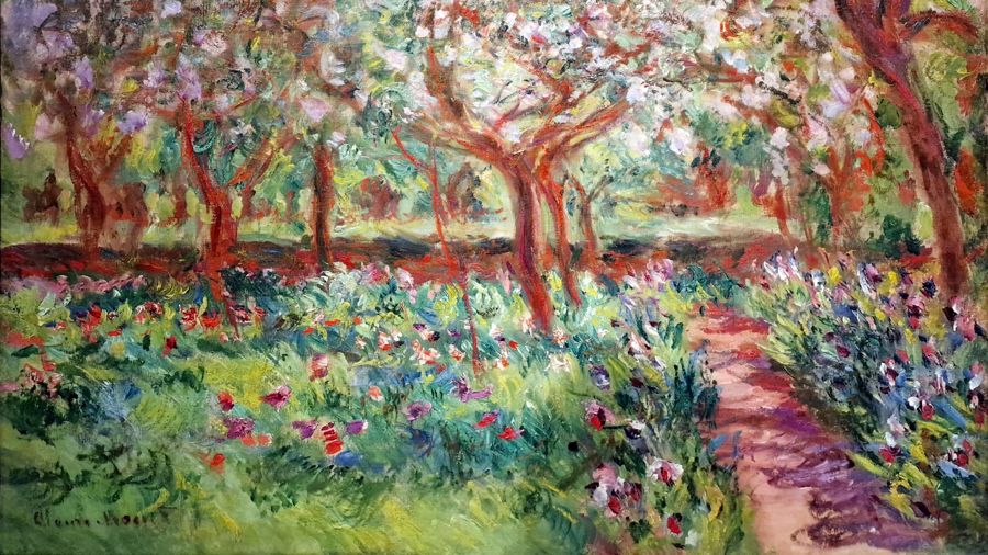 Claude Monet, Apple Trees In Bloom