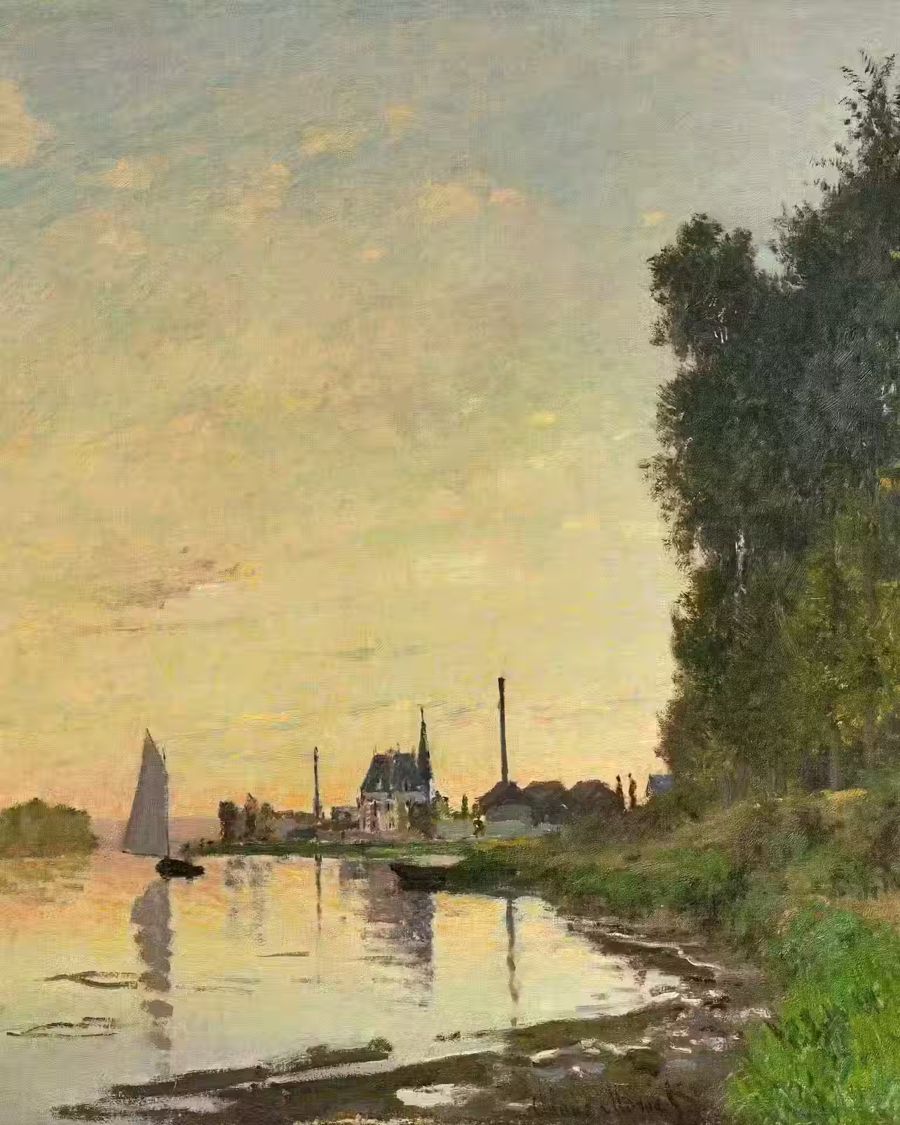 Claude Monet, Claude Monet Argenteuil Late Afternoon