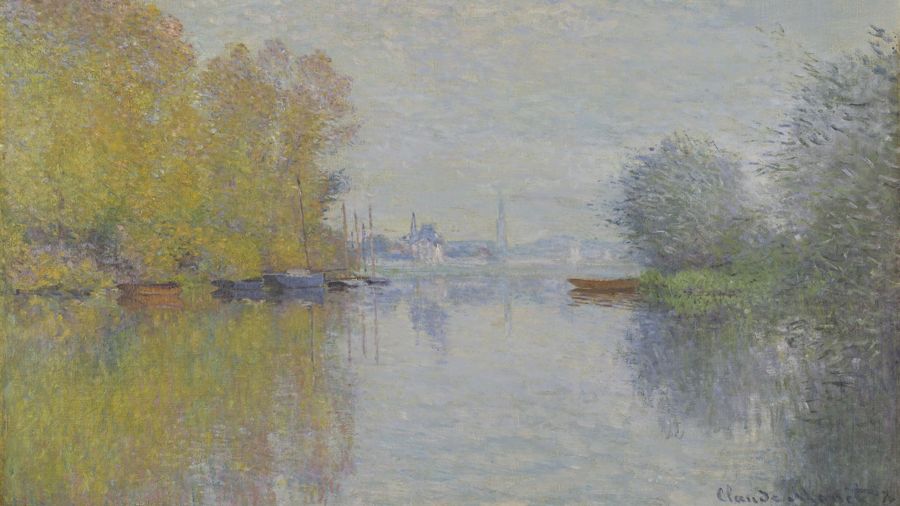 Claude Monet, Autumn on the Seine Argenteuil