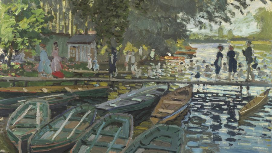 Claude Monet, Bathers at La Grenouillere