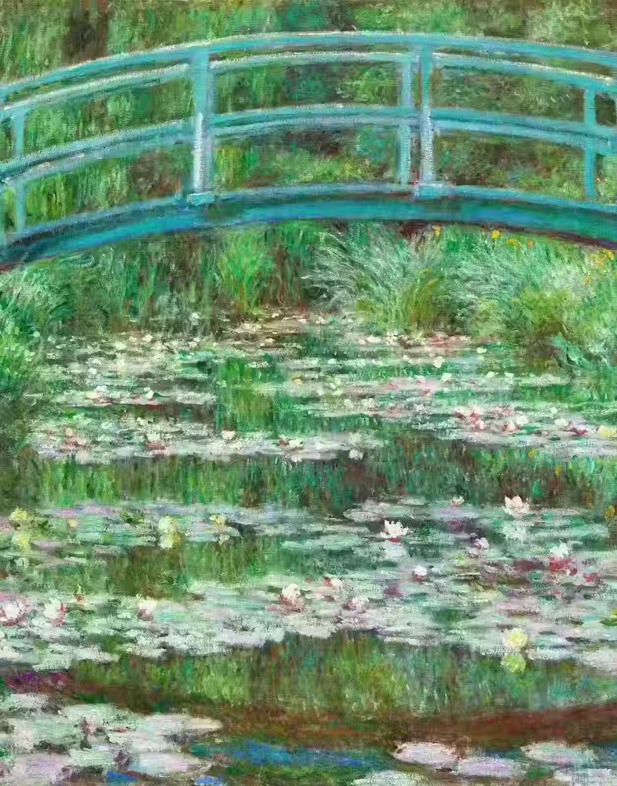 Claude Monet, Claude Monet Bridge Water Lilies