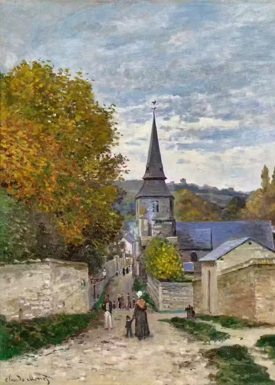 Claude Monet, Claude Monet Country Rustic European