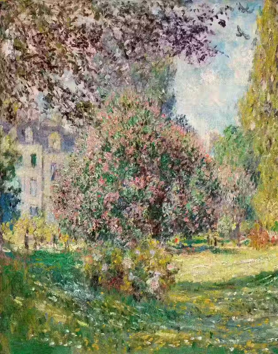 Claude Monet, Claude Monet Floral Landscape Fine