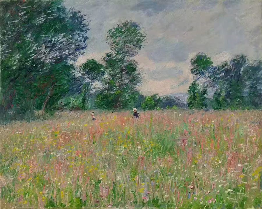 Claude Monet, Claude Monet Flowering Meadow