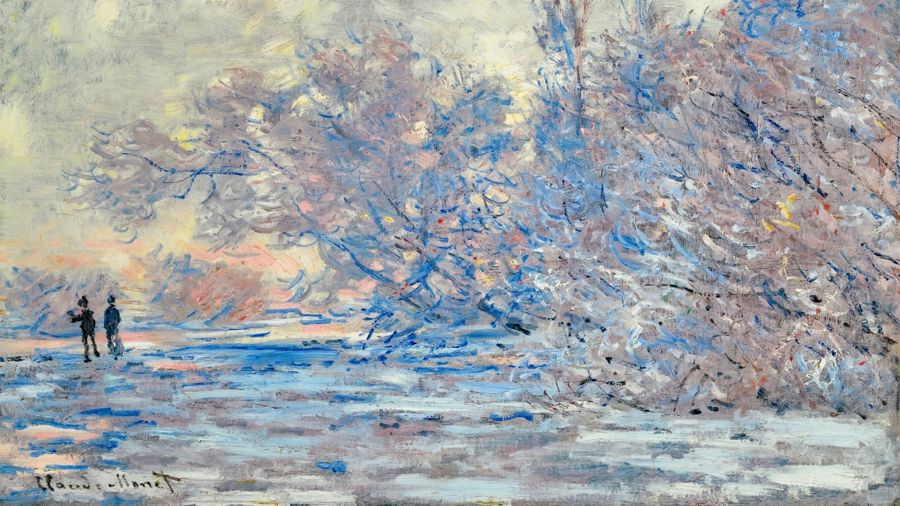 Claude Monet, Frost at Giverny