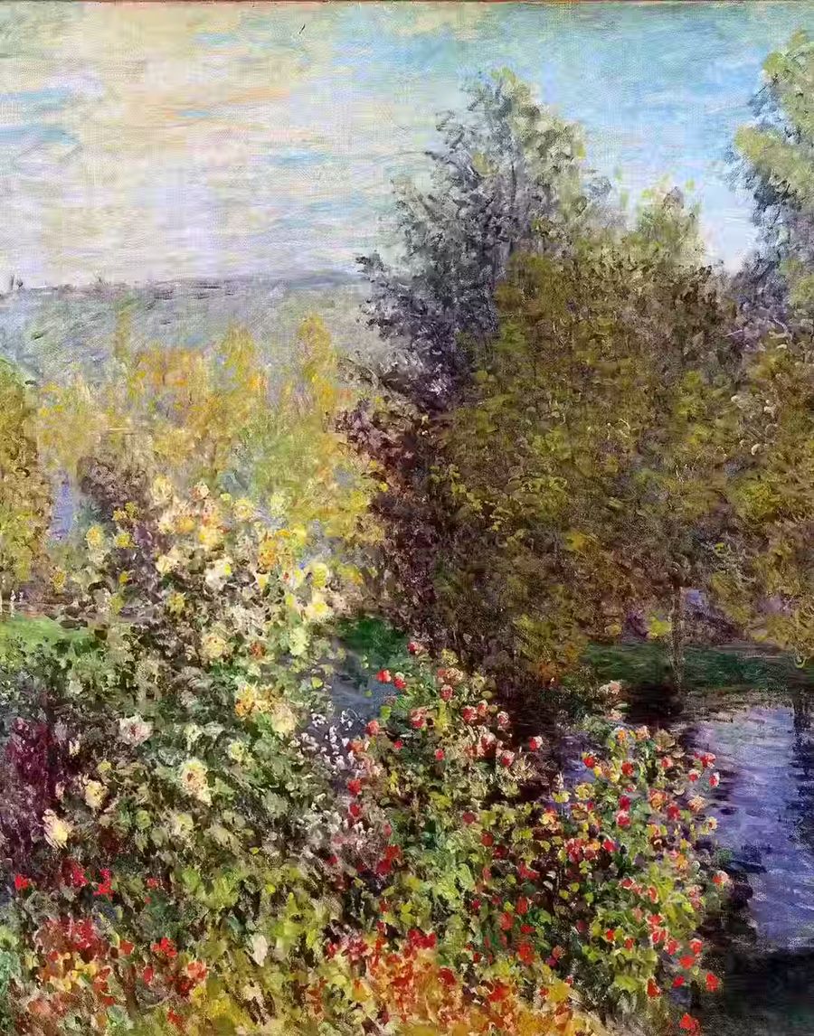 Claude Monet, Claude Monet Garden Landscape Fine