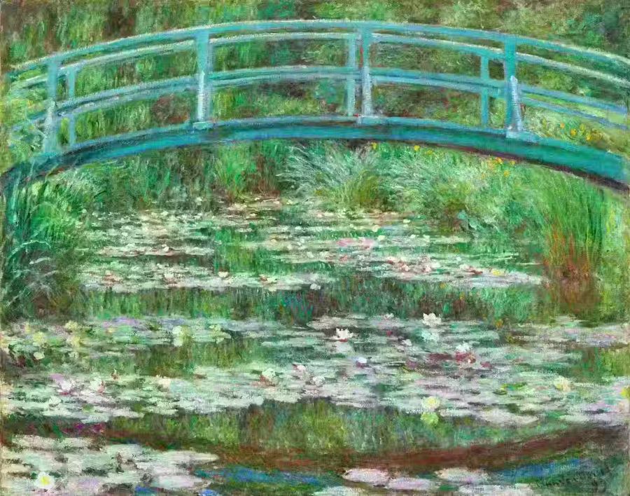 Claude Monet, Claude Monet Japanese Footbridge Decor