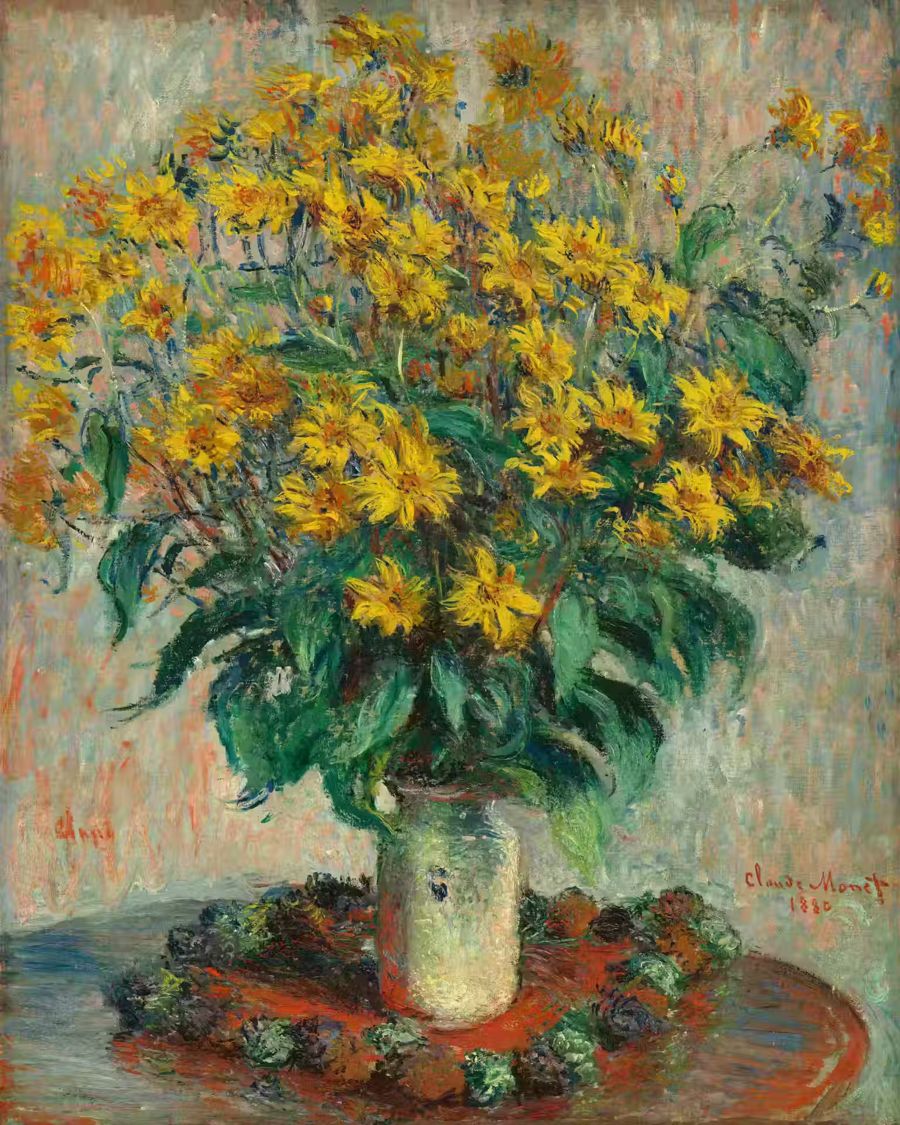 Claude Monet, Claude Monet Jerusalem Artichoke