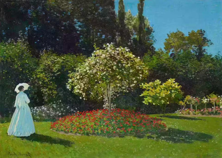 Claude Monet, Claude Monet Lady Garden