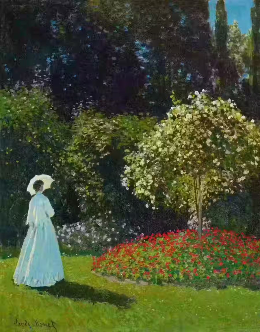 Claude Monet, Claude Monet Lady Garden