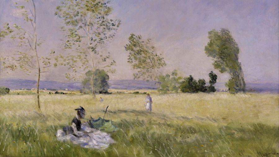 Claude Monet, Meadow at Bezons