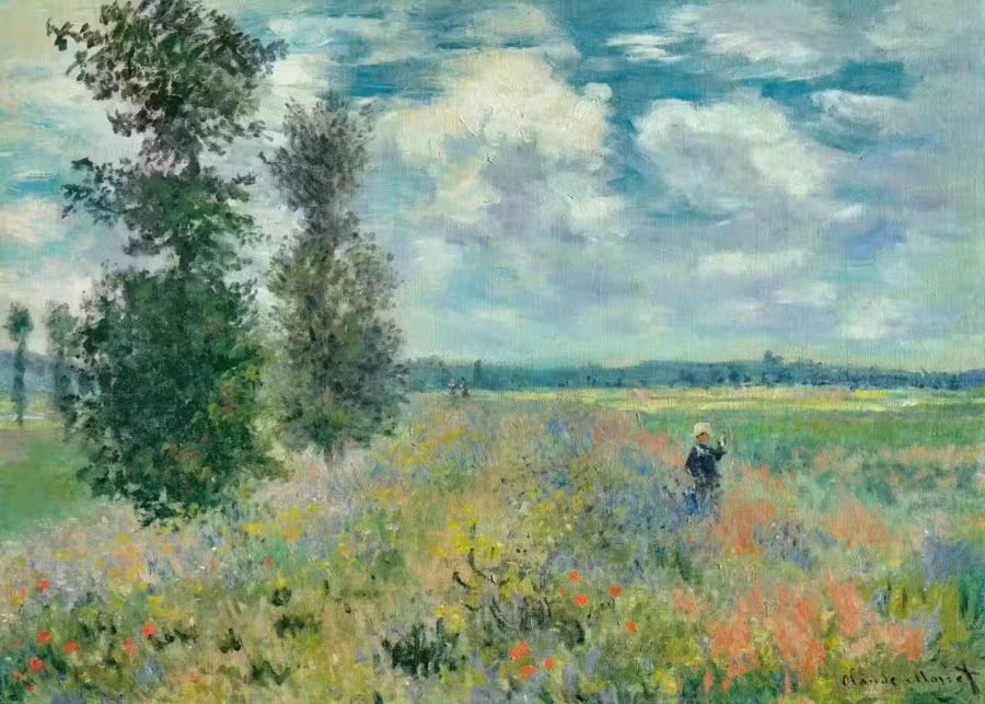 Claude Monet, Claude Monet Poppy Field Decor