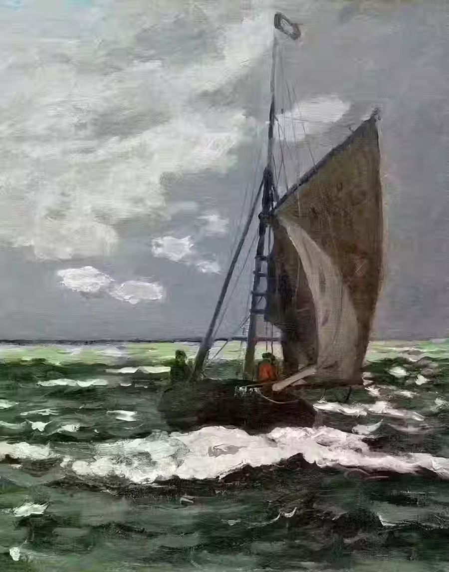 Claude Monet, Claude Monet Seascape Nautical