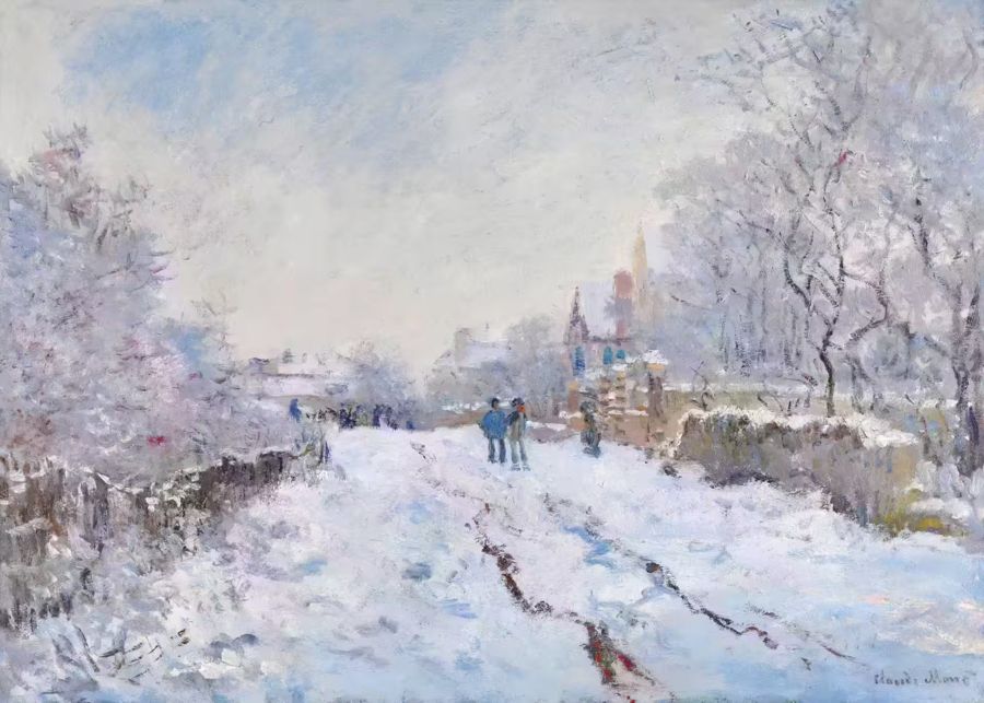 Claude Monet, Snow at Argenteuil