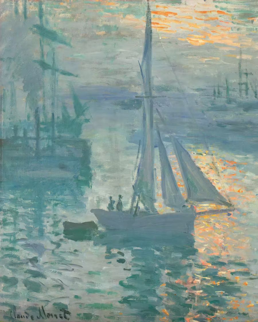 Claude Monet, Claude Monet Sunrise Nautical