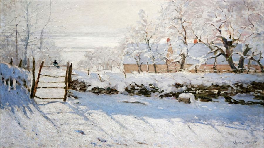 Claude Monet, The magpie