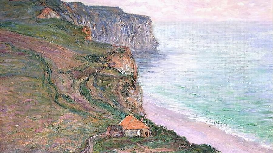 Claude Monet, The Valley of Antifer