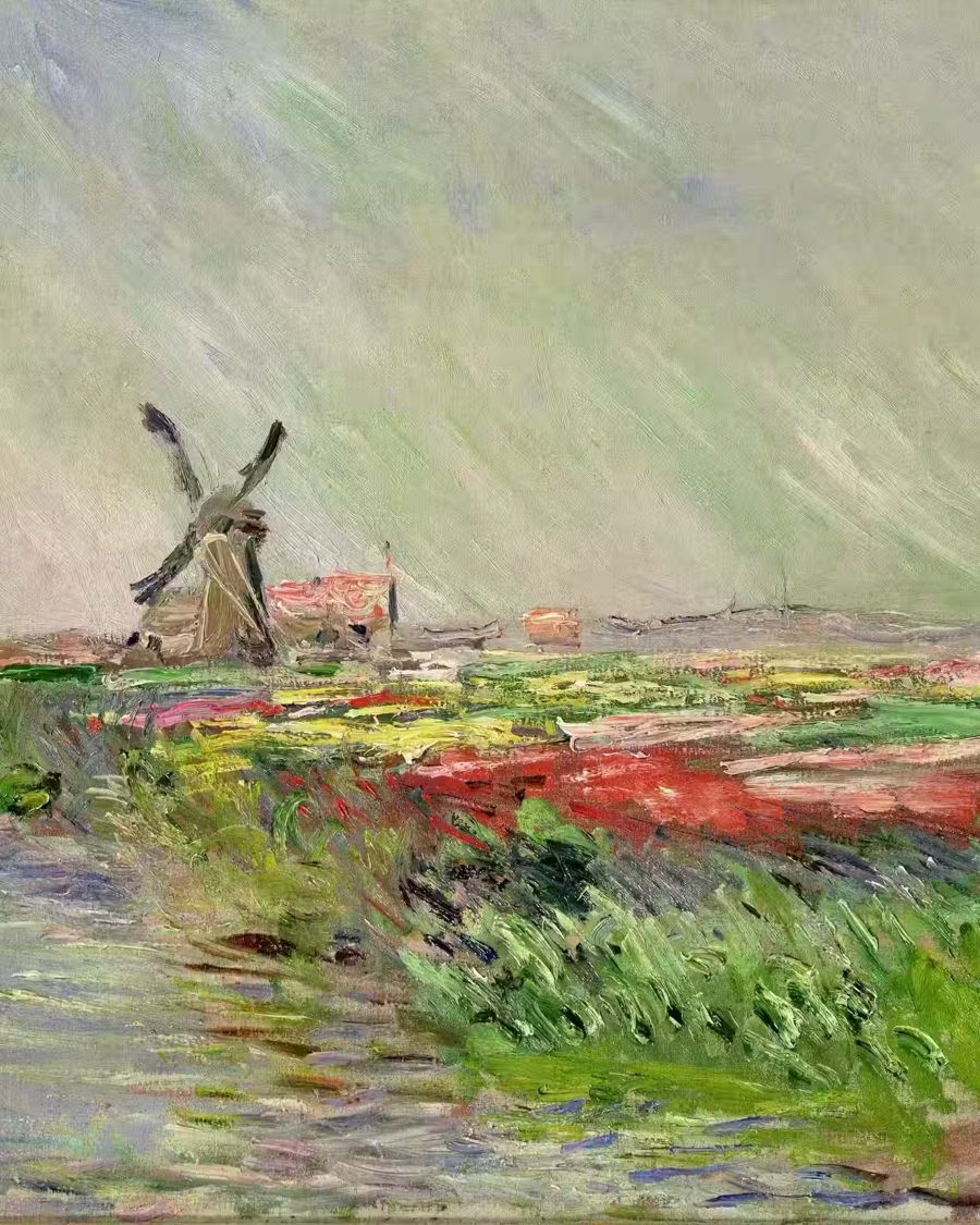 Claude Monet, Claude Monet Tulip Field Holland