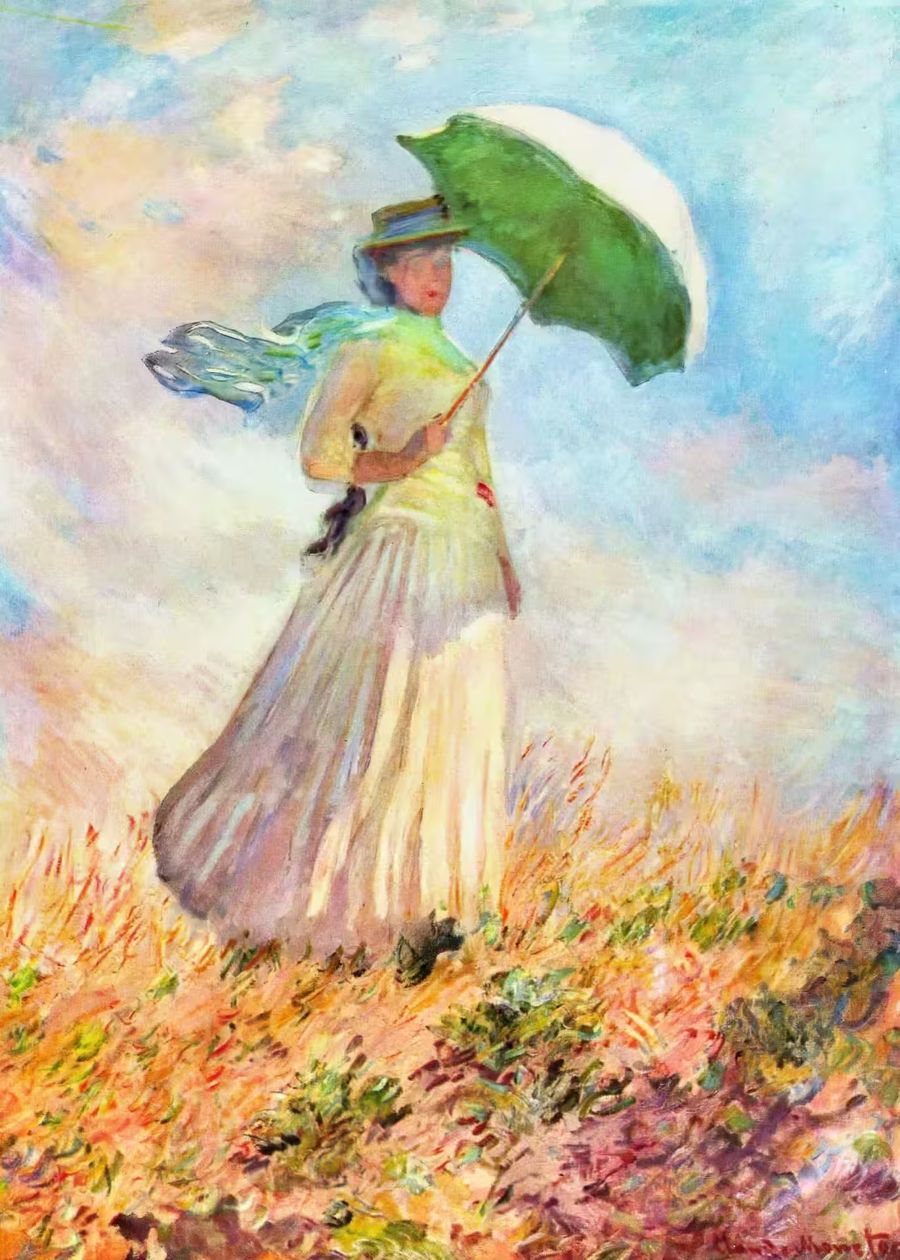 Claude Monet, Claude Monet Woman Parasol