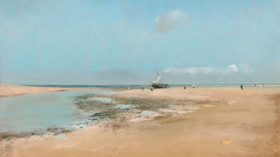 Edgar Degas, Beach at Low Tide