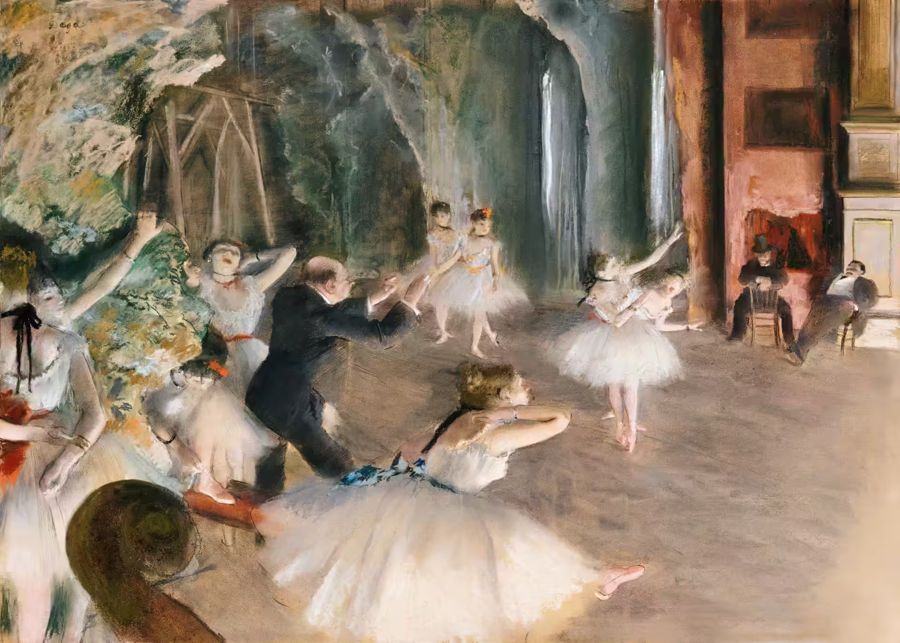 Edgar Degas, Rehearsal Onstage