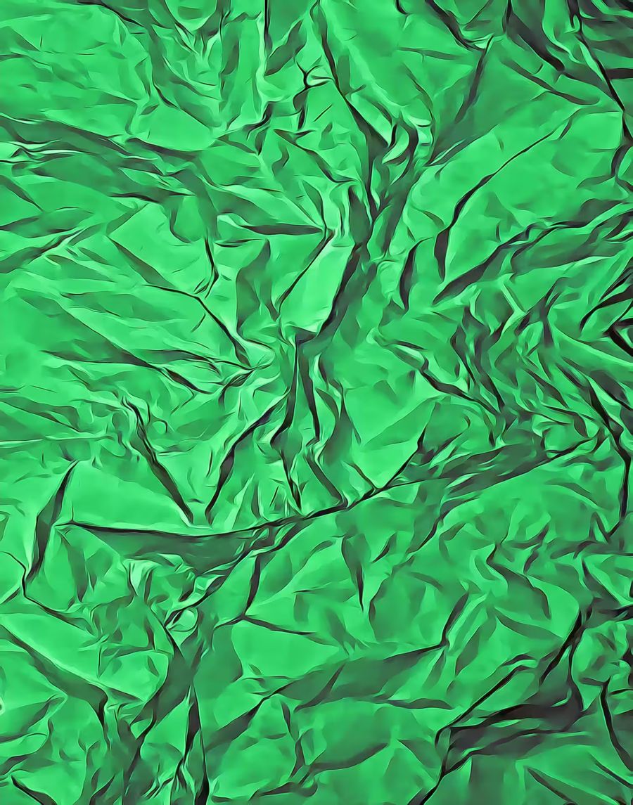 , Emerald Green Abstract Minimalist