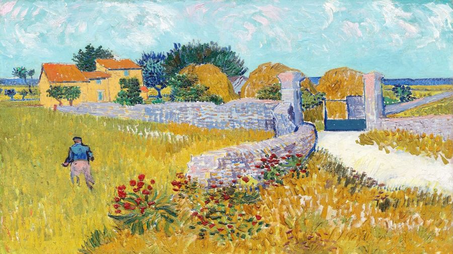 Vincent van Gogh, Farmhouse in Provence