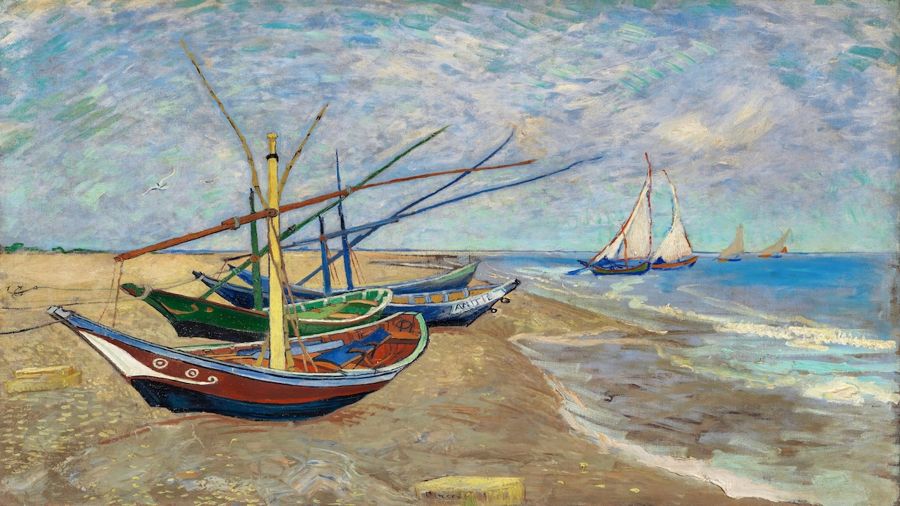 Vincent van Gogh, Fishing Boats