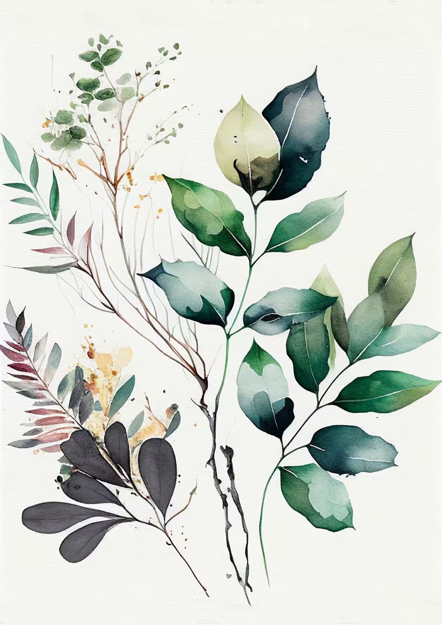 Flowers, Floral Boho Floral Minimalist