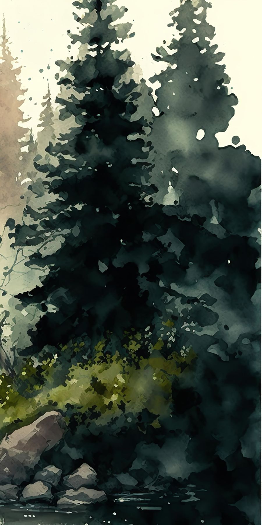 Forests, Forest Landscape Forest River 3