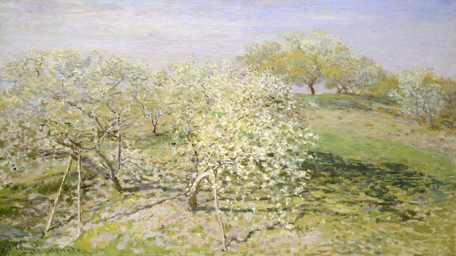 Claude Monet, Fruit Trees in Bloom