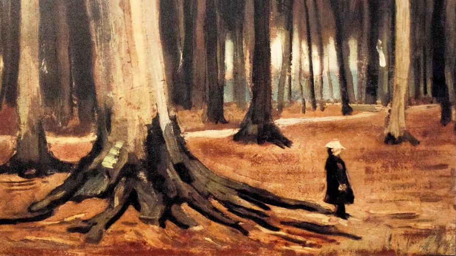 Vincent van Gogh, Girl in the Woods